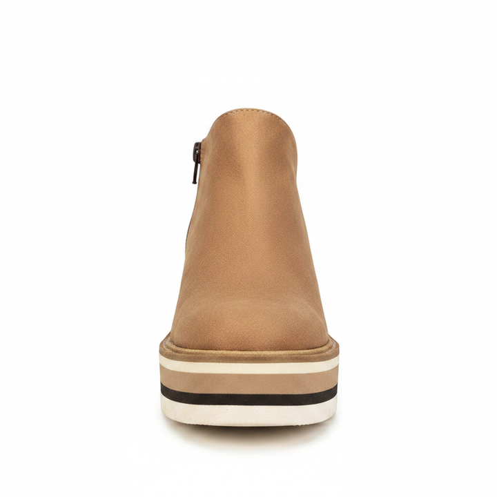 Cara | Women's Chelsea Block Heel Ankle Boots