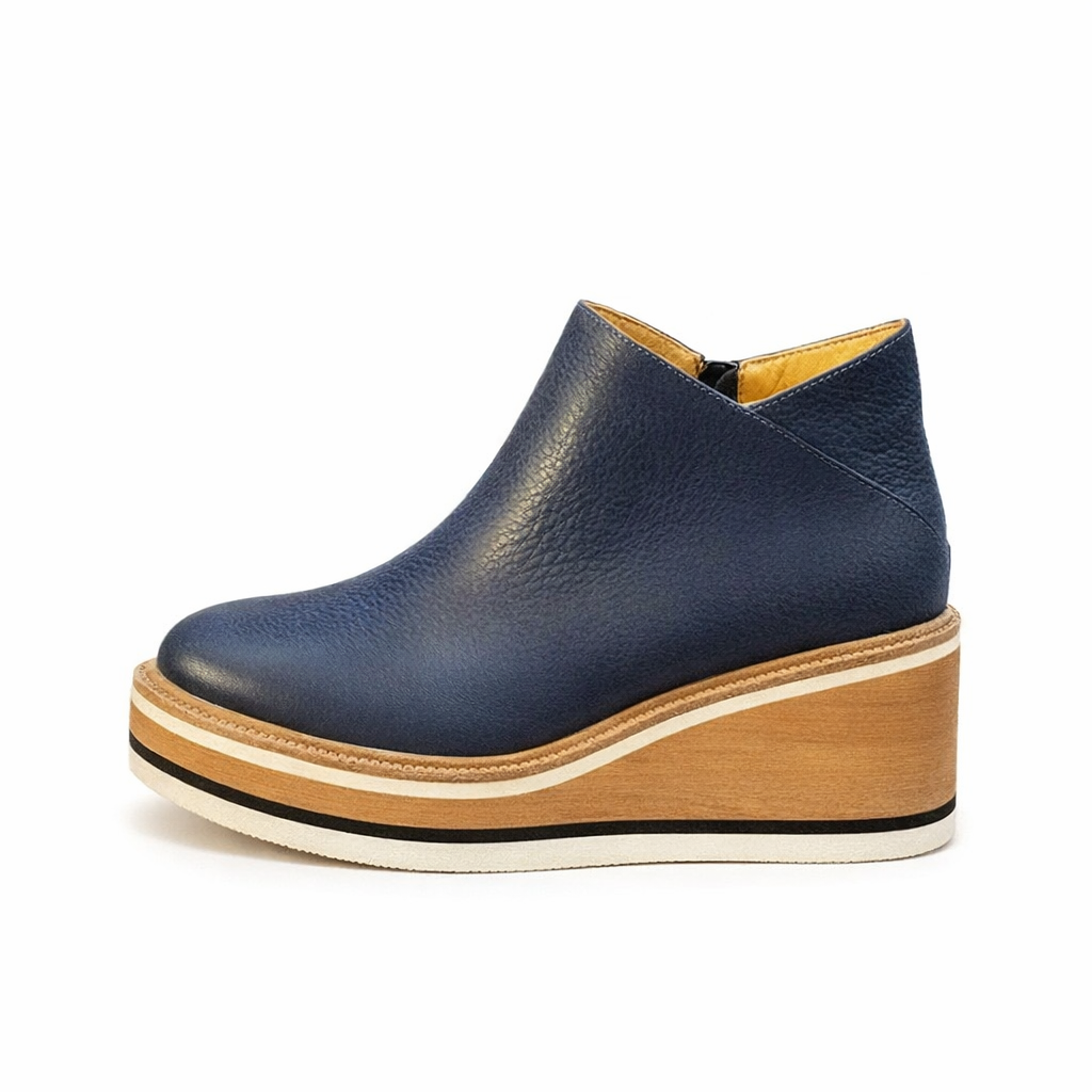 Cara | Women's Chelsea Block Heel Ankle Boots