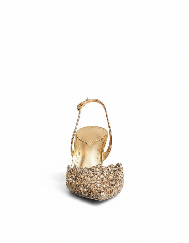 Carolina | Women's Rhinestone Slingback Pumps