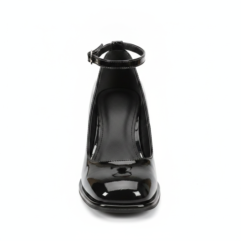 Celeste | Women's Patent Block Heel Sandals