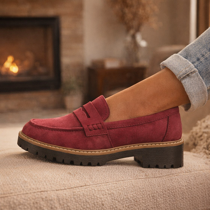 Destiny | Women's Suede Slip-On Loafers