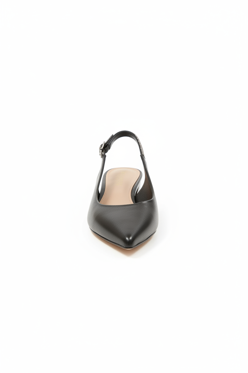 Dia | Women's Matte Pointed Toe Stiletto Pumps in Black