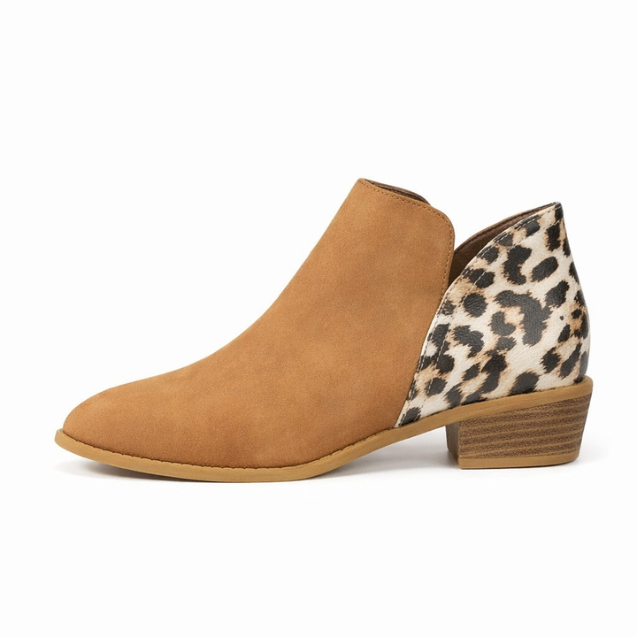 Elyzandra | Women's Side Zip Wide Width Ankle Boots