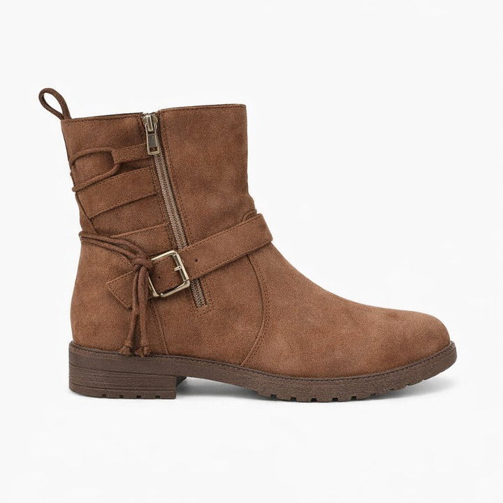 Emily | Women's Pointed Toe Kitten Heel Ankle Boots