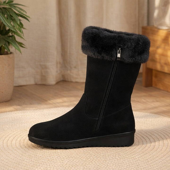 Hailey | Women's Wide Fit Lace-Up Leather Ankle Boots