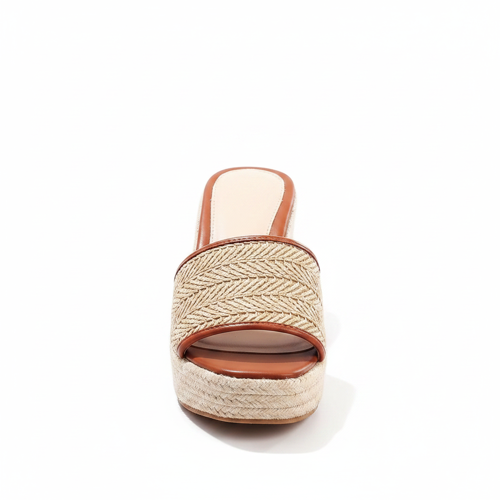 Isla | Women's Woven Strap Block Heel Sandals