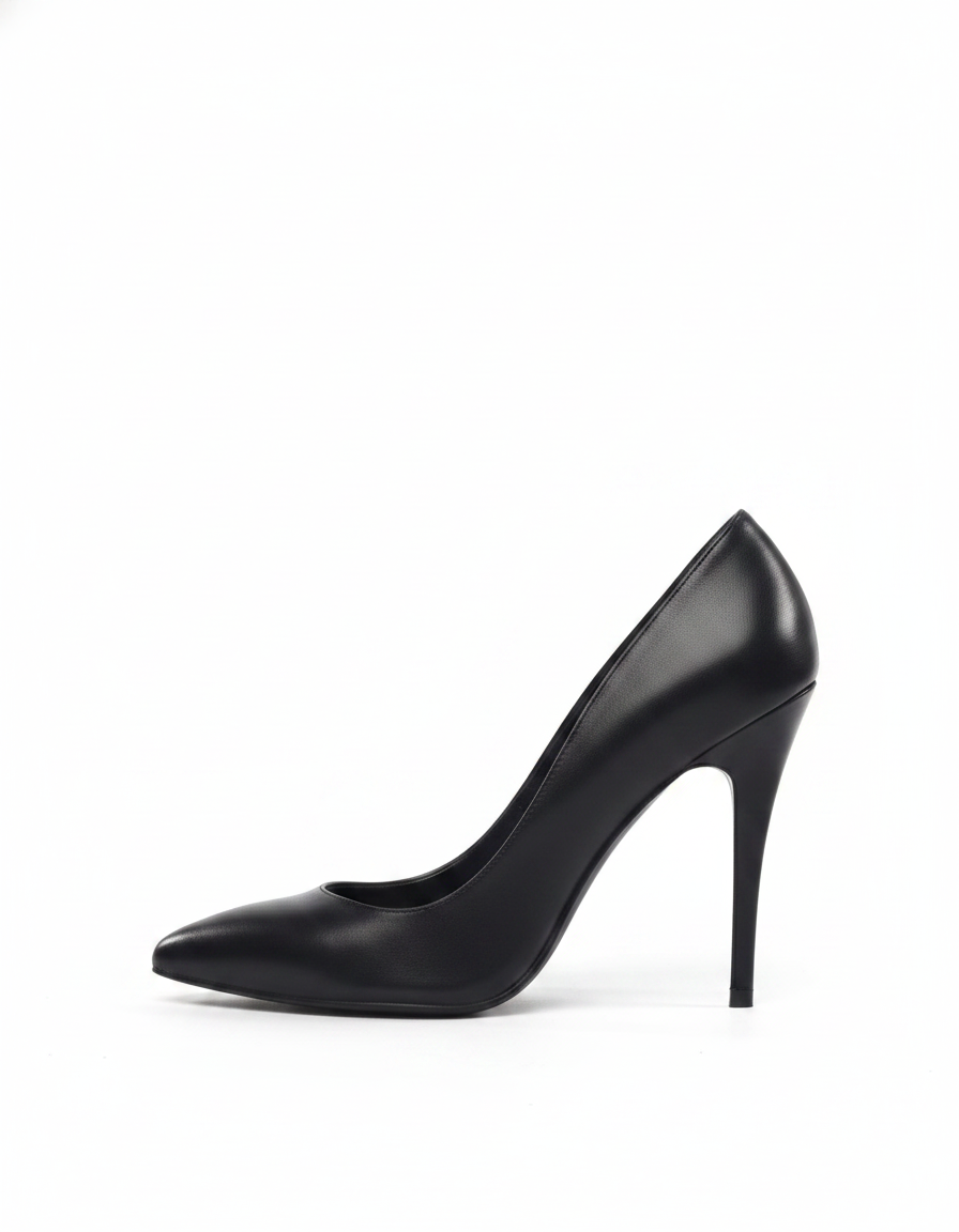 Jolie | Women's Peep Toe Stiletto Pumps in Black
