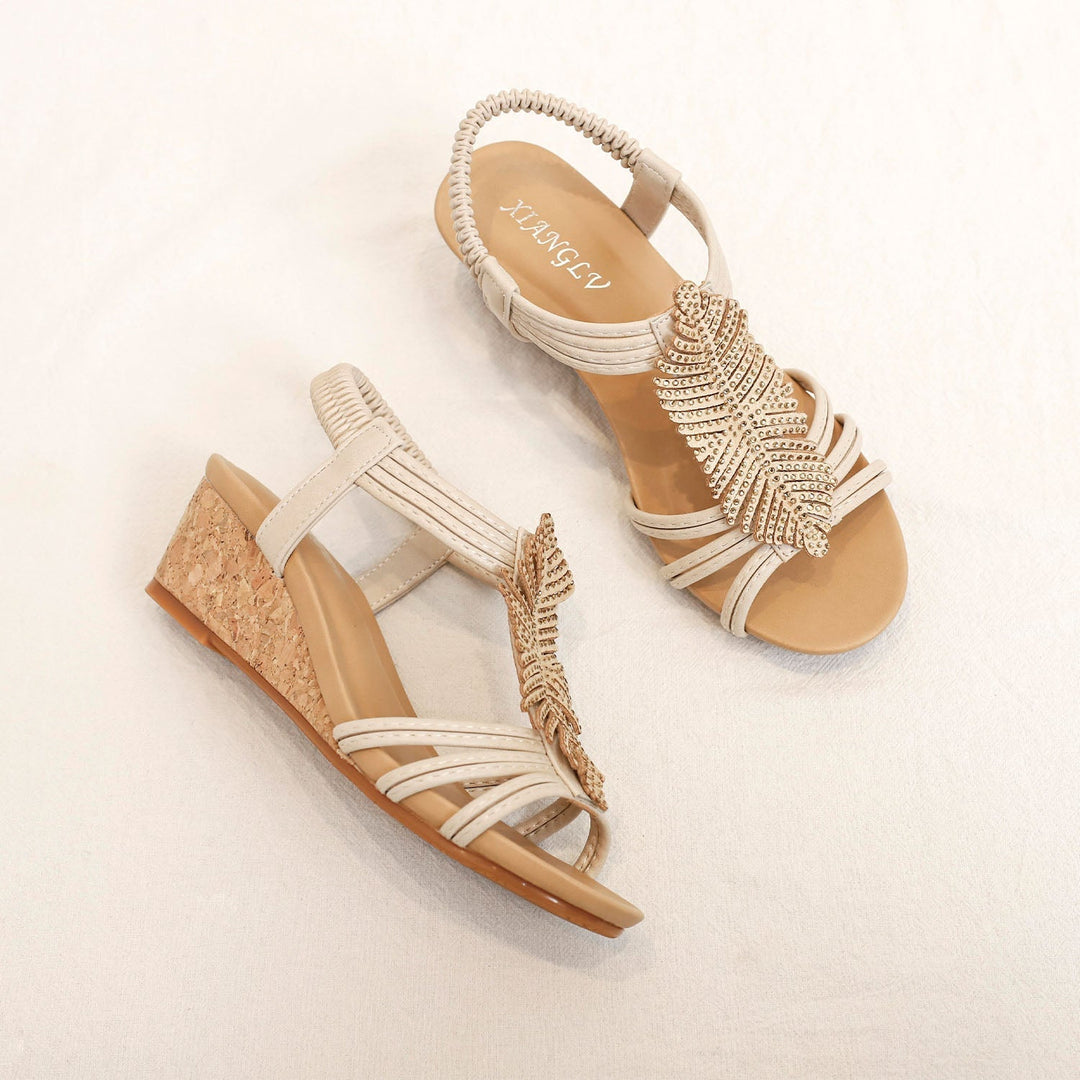 Ophelia Feather Sandals