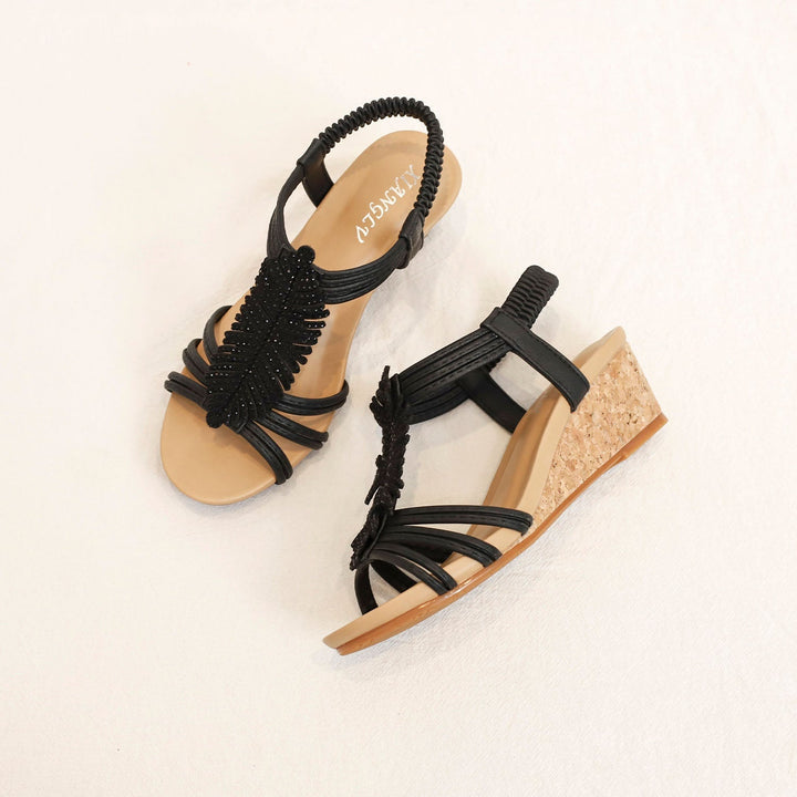 Ophelia Feather Sandals