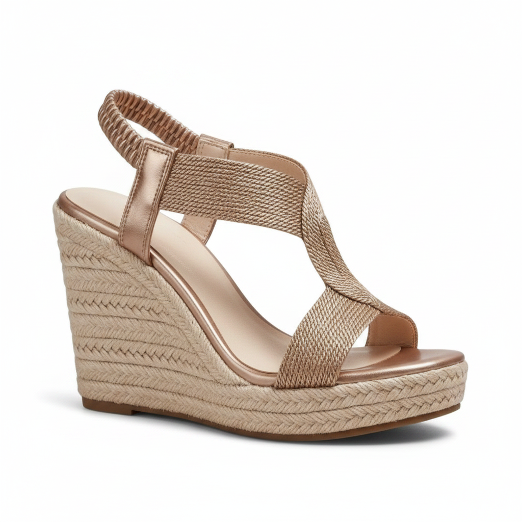 Noelle | Women's Knit Open Toe Slingback Heels