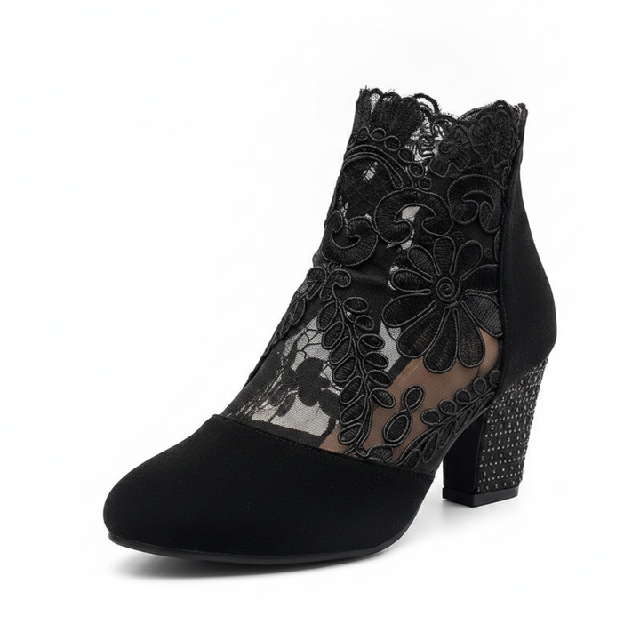 Norene | Women's Wide Width Open Toe Block Heels
