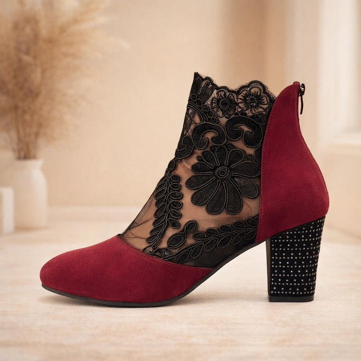 Norene | Women's Wide Width Open Toe Block Heels