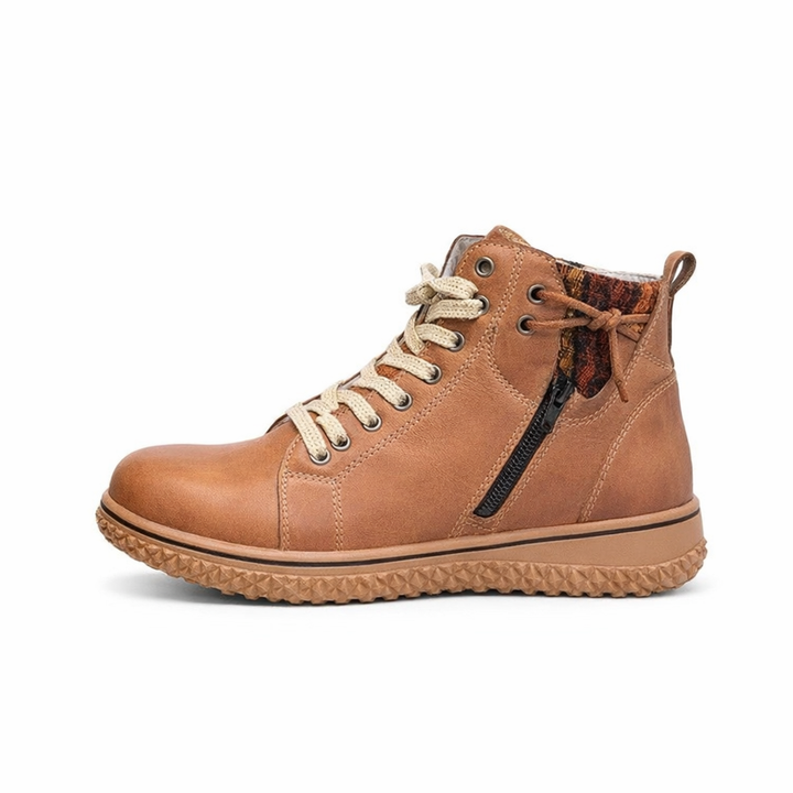 Nyrah | Women's Comfort Fit Side Zip Ankle Boots