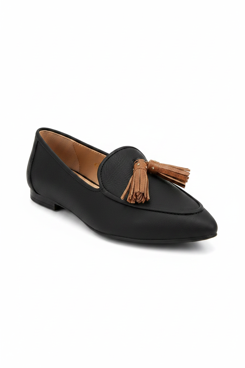 Odette | Women's Pointed Toe Tassel Loafers