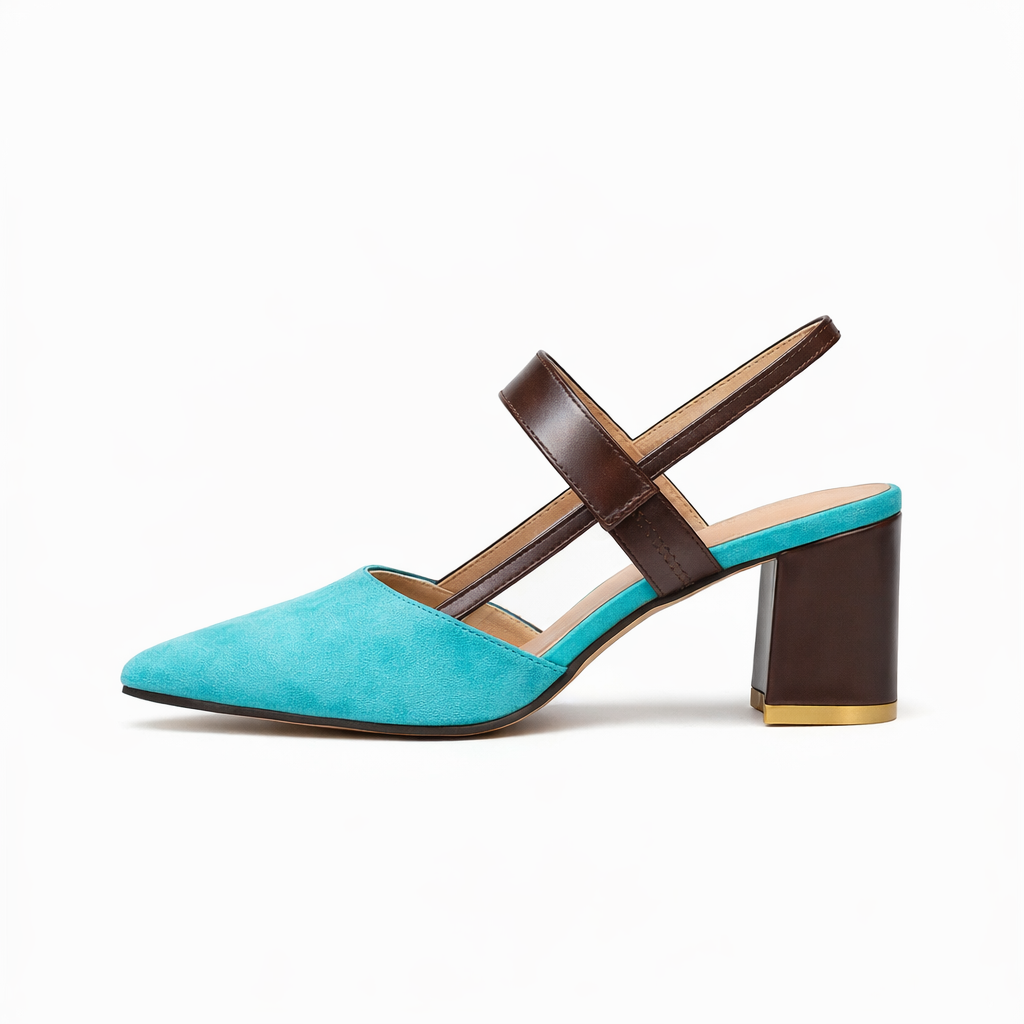 Sandrine | Women's Block Heel Strappy Sandals