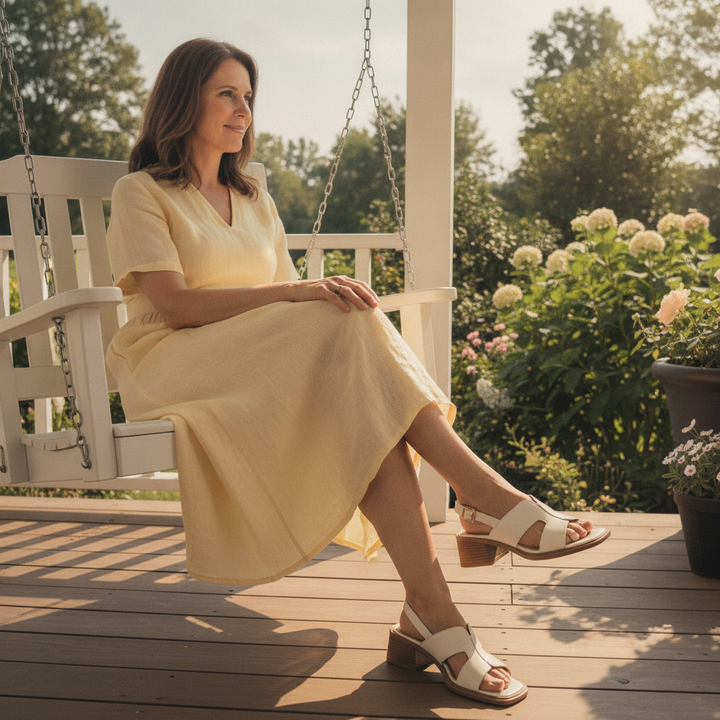 Sassari | Women's Strappy Block Heel Sandals