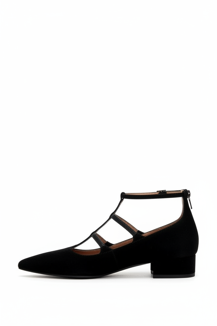 Sorelle | Women's Classic Block Heel Pumps in Nude