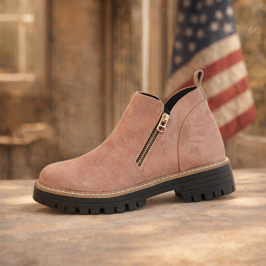 Thalyanna | Women's Comfort Lace-Up Wide Ankle Boots