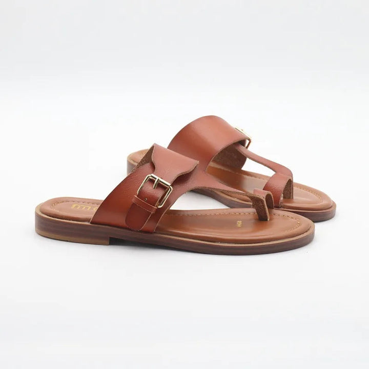 Valencia Leather Buckle Sandal