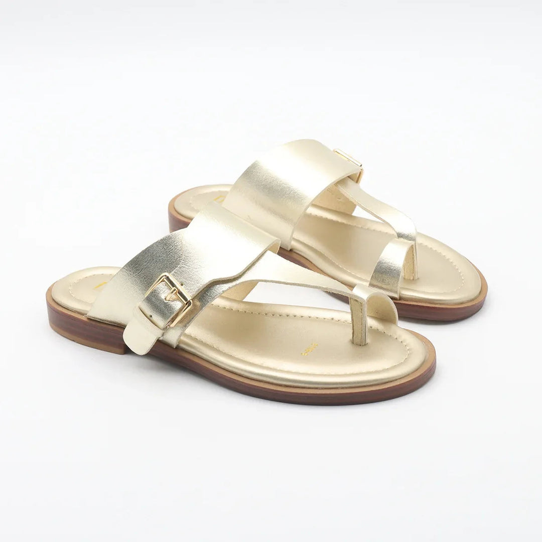 Valencia Leather Buckle Sandal