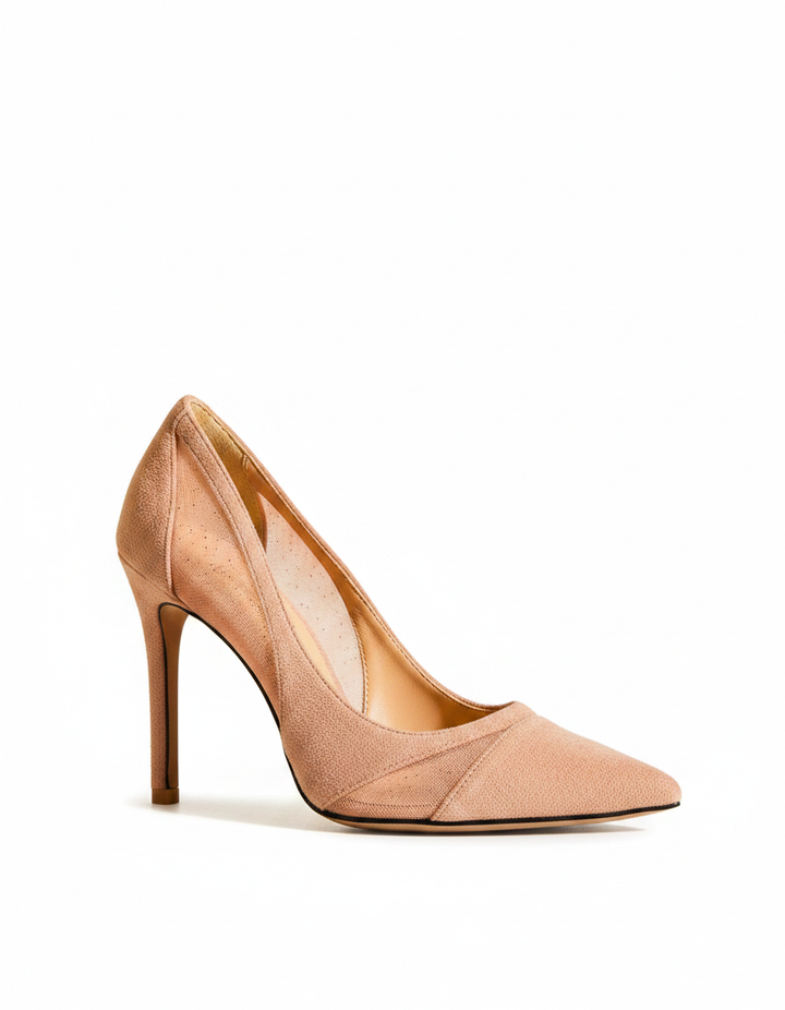 Varda | Women's PVC Panel Pumps in Black