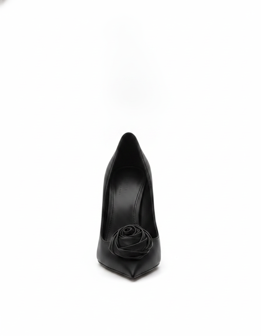 Zadie | Women's Rose Detail Stiletto Pumps